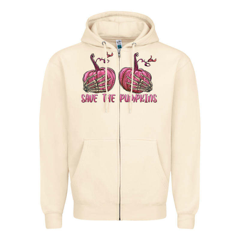 Save The Pumpkins Zipper Hoodie by texasbilliewilder | Teevron