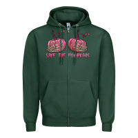 Sports Green Save The Pumpkins Zipper Hoodie - texasbilliewilder
