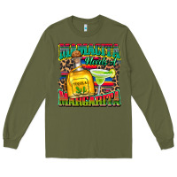 Army Green mamacita needs a margarita Long Sleeve Tee - Zillion Design Studio