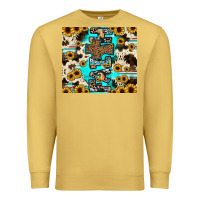 Antique Gold faith Premium Sweatshirt - JahusDesignShop