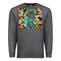 Charcoal Heather faith Premium Sweatshirt - JahusDesignShop