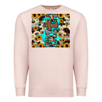 Pale Pink faith Premium Sweatshirt - JahusDesignShop