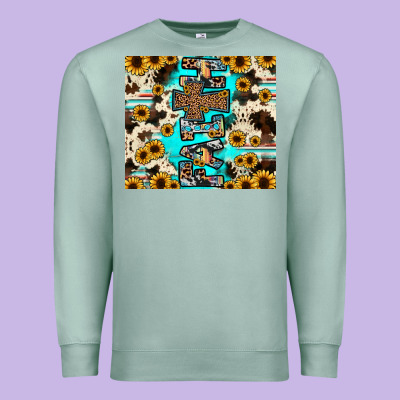 Faith Premium Sweatshirt Designed By Jahusdesignshop