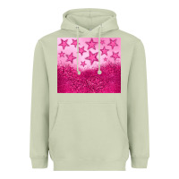 Matcha pink glitter star Heavyweight Hoodie - JahusDesignShop