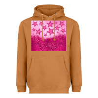 Meerkat pink glitter star Heavyweight Hoodie - JahusDesignShop