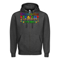 Charcoal Heather let's get one thing straight i'm not Zipper Hoodie - Zillion Design Studio