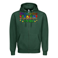 Sports Green let's get one thing straight i'm not Zipper Hoodie - Zillion Design Studio