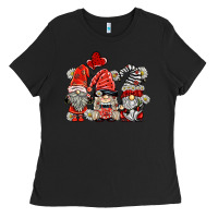 Black ladybug  gnomies Ladies Tee - BarkalooDesign