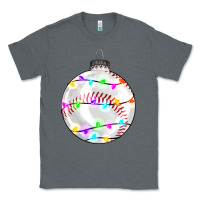 Charcoal Heather Christmas baseball Classic Tee - RanaPortraitStore