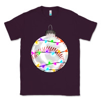 Plum Christmas baseball Classic Tee - RanaPortraitStore