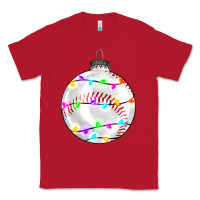 Red Christmas baseball Classic Tee - RanaPortraitStore