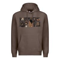 Coffee black woman confident Premium Hoodie - MaliasSmallBusiness