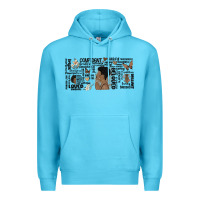 Ocean Blue black woman confident Premium Hoodie - MaliasSmallBusiness
