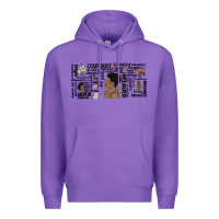 Purple black woman confident Premium Hoodie - MaliasSmallBusiness