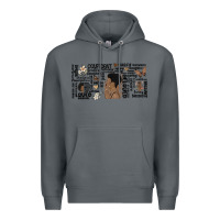 Rock black woman confident Premium Hoodie - MaliasSmallBusiness