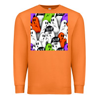 Carrot boo ghosts seamless pattern Premium Sweatshirt - BundleAndBundleShop