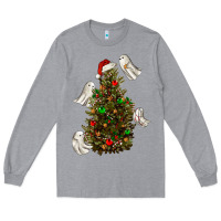 Heather Grey christmas spirits Long Sleeve Tee - RanaPortraitStore