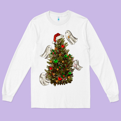 Long Sleeve Tee christmas spirits