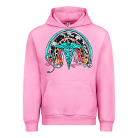 Fuchsia Pink nurse rainbow Urban Hoodie - NancyCooperArtShop