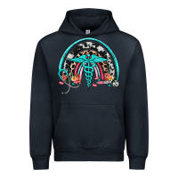 Navy nurse rainbow Urban Hoodie - NancyCooperArtShop