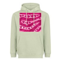 Matcha pink glitter heart Heavyweight Hoodie - JahusDesignShop