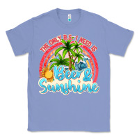 Colony Blue beer and sunshine Classic Tee - texasbilliewilder