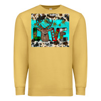 Antique Gold christmas love Premium Sweatshirt - JahusDesignShop