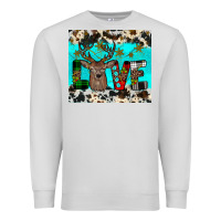 Dove Grey christmas love Premium Sweatshirt - JahusDesignShop