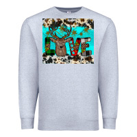 Heather Grey christmas love Premium Sweatshirt - JahusDesignShop