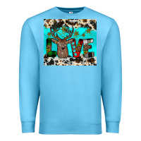 Ocean Blue christmas love Premium Sweatshirt - JahusDesignShop