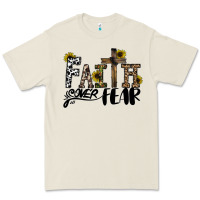 Bone faith over fear Premium Tee - CowhideDigitalArt
