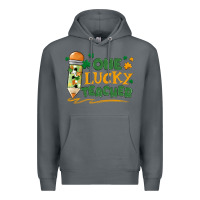 Rock one lucky teacher Premium Hoodie - MaliasSmallBusiness