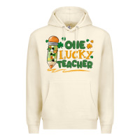 One Lucky Teacher Premium Hoodie | Teevron