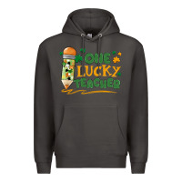 Smoke one lucky teacher Premium Hoodie - MaliasSmallBusiness