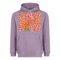 Lavender orange leopard glitter Heavyweight Hoodie - JahusDesignShop