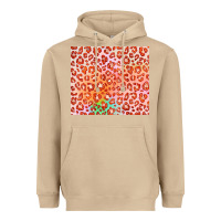 Mushroom orange leopard glitter Heavyweight Hoodie - JahusDesignShop