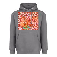 Storm orange leopard glitter Heavyweight Hoodie - JahusDesignShop