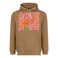 Toasted Coconut orange leopard glitter Heavyweight Hoodie - JahusDesignShop
