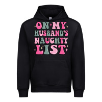 Black on my husband's naughty list Urban Hoodie - MaliasSmallBusiness