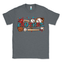 Charcoal Heather brother baseball Classic Tee - Zillion Design Studio