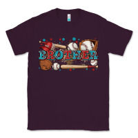 Plum brother baseball Classic Tee - Zillion Design Studio