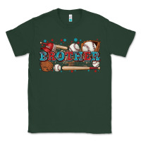 Sports Green brother baseball Classic Tee - Zillion Design Studio