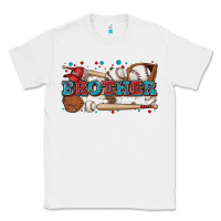 White brother baseball Classic Tee - Zillion Design Studio