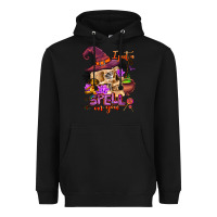 Black i put a spell on you Heavyweight Hoodie - AdoDesignShop