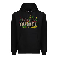 Black black owned Premium Hoodie - MaliasSmallBusiness