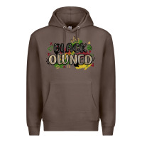 Coffee black owned Premium Hoodie - MaliasSmallBusiness