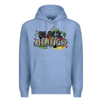 Colony Blue black owned Premium Hoodie - MaliasSmallBusiness