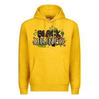 Lemon black owned Premium Hoodie - MaliasSmallBusiness