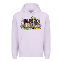 Lilac black owned Premium Hoodie - MaliasSmallBusiness