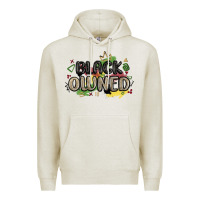 Oatmeal Heather black owned Premium Hoodie - MaliasSmallBusiness